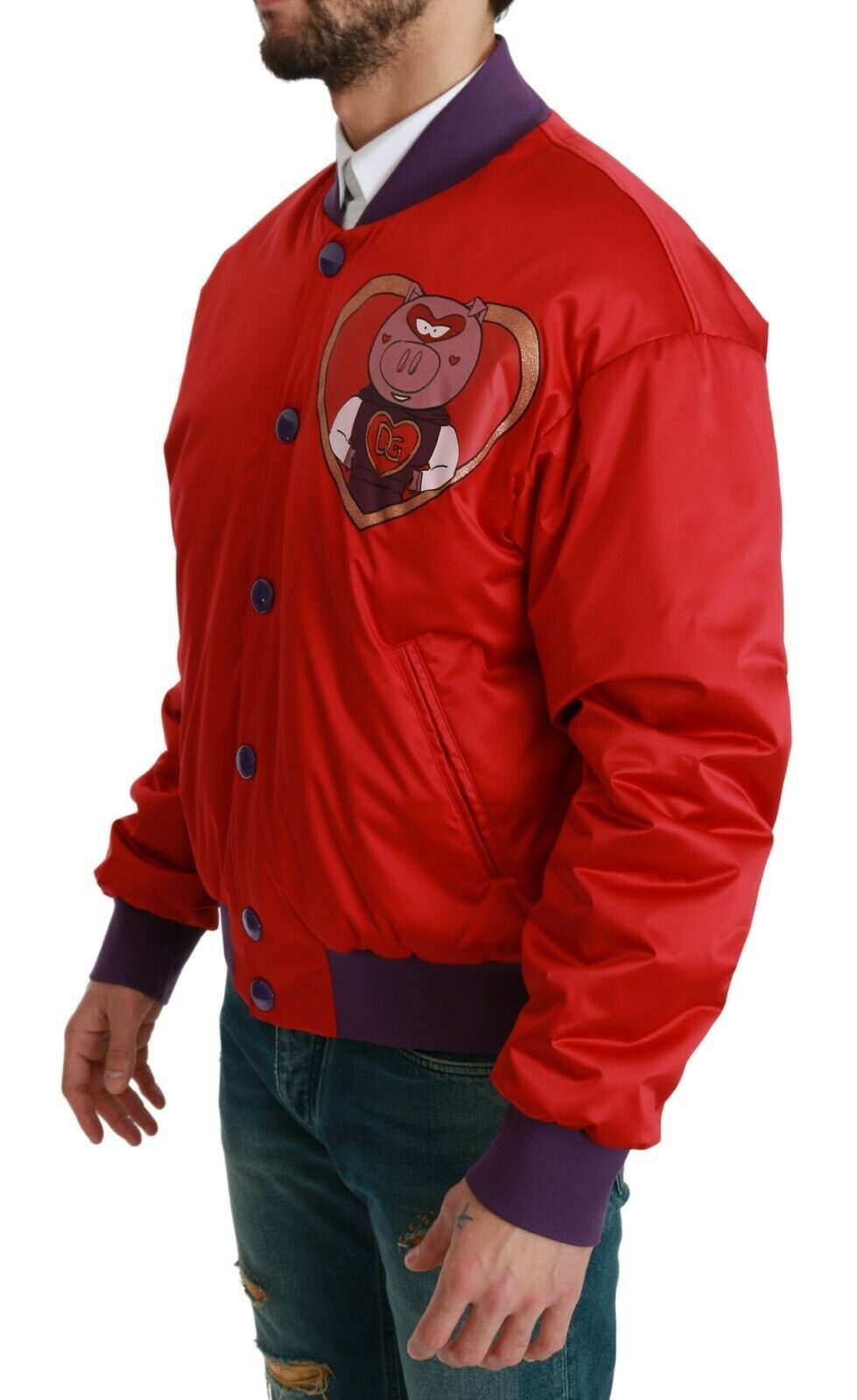 Chaqueta bomber roja del AÑO DEL CERDO