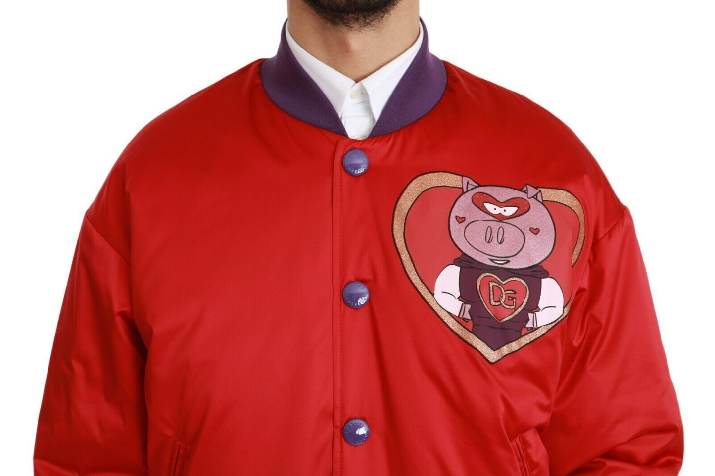 Chaqueta bomber roja del AÑO DEL CERDO