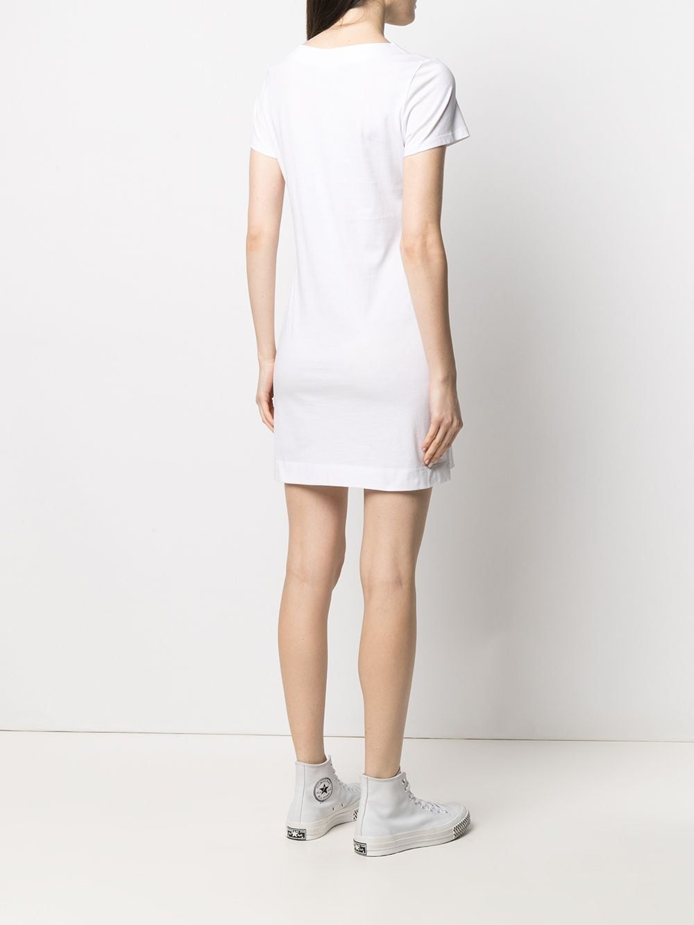 White Cotton Women Dress