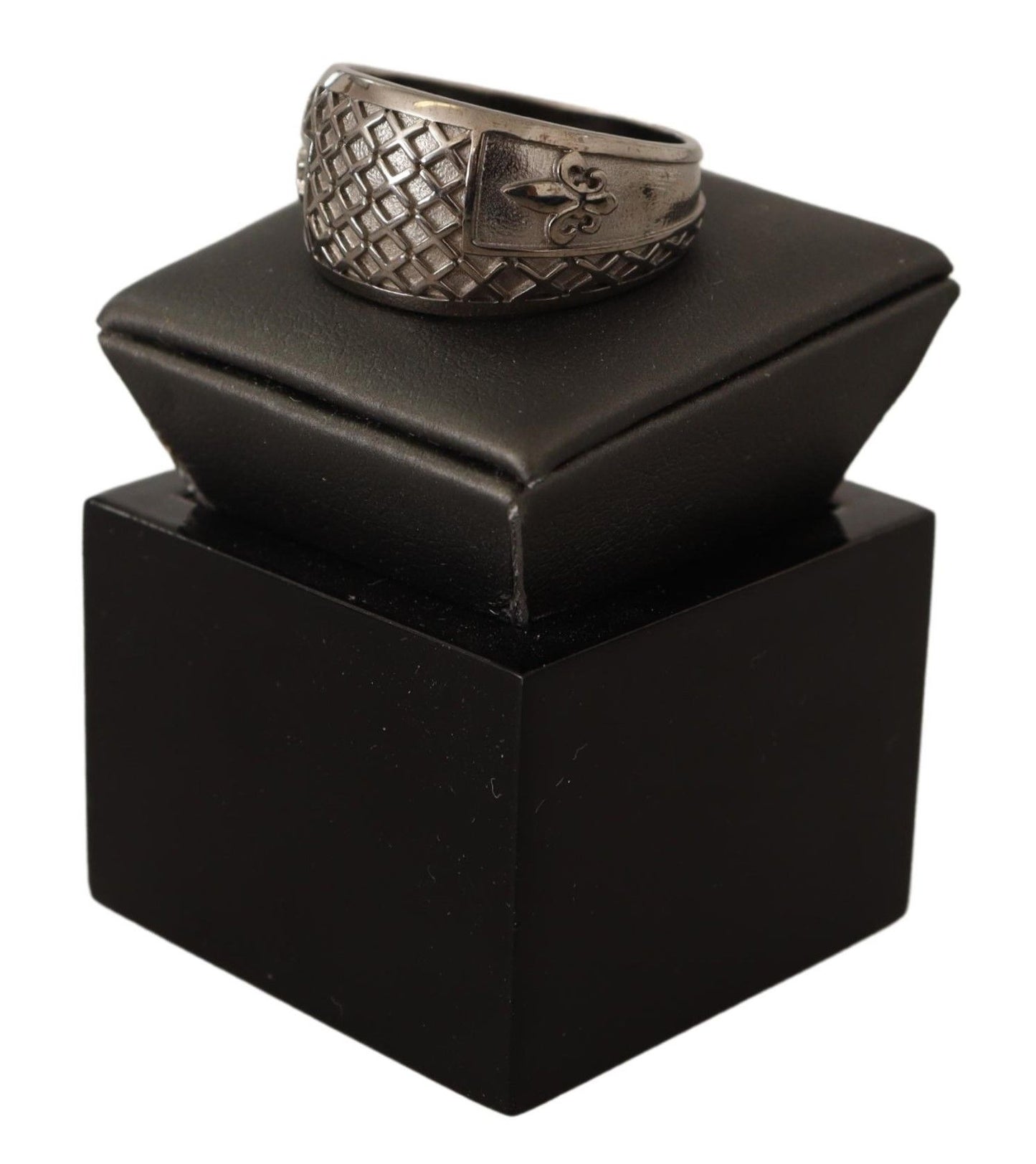 Exquisite Silver Mens Statement Ring