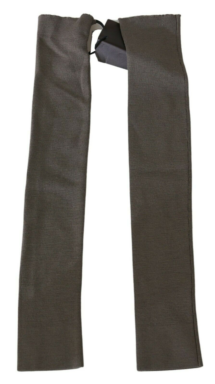 Chic Gray Wool Arm Warmer