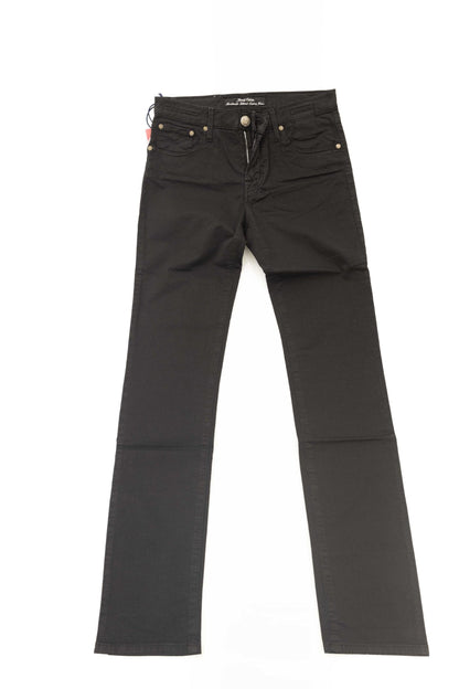 Black Cotton Women Jeans