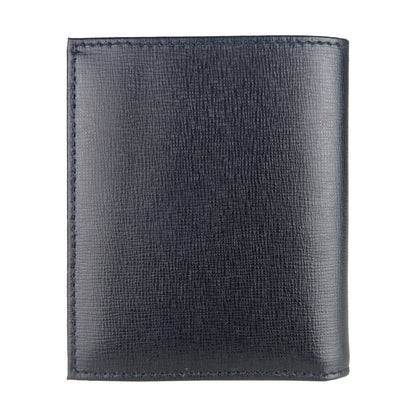 Black Calfskin Men Wallet