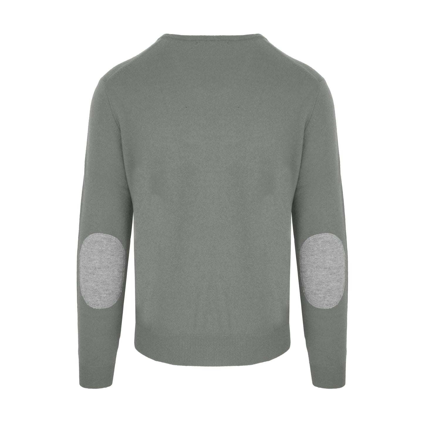 Gray Wool Men Sweater