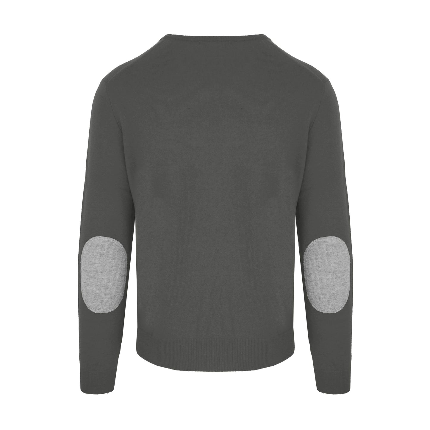 Gray Wool Men Sweater