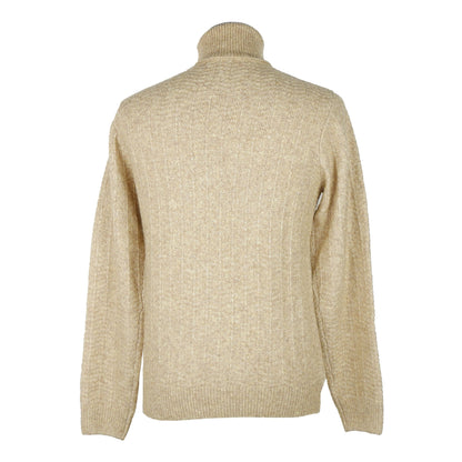 Pull en polyamide beige