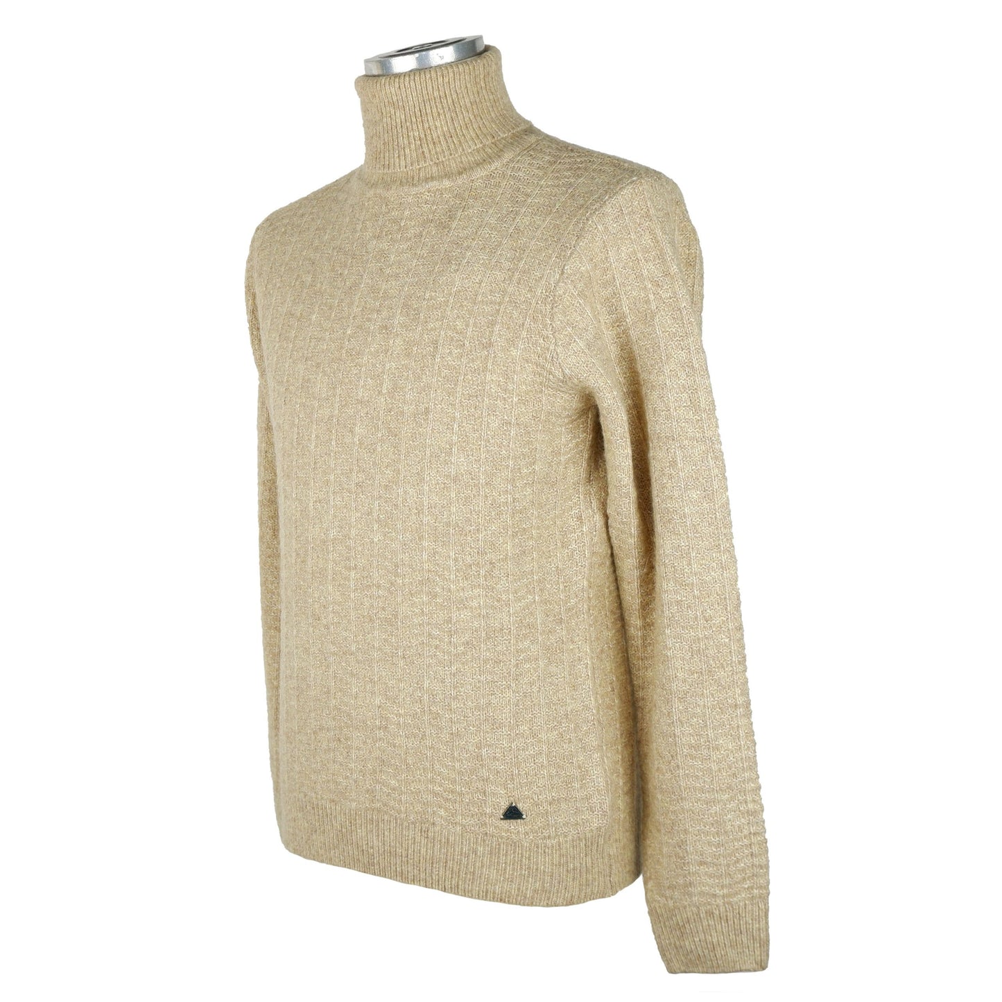 Pull en polyamide beige