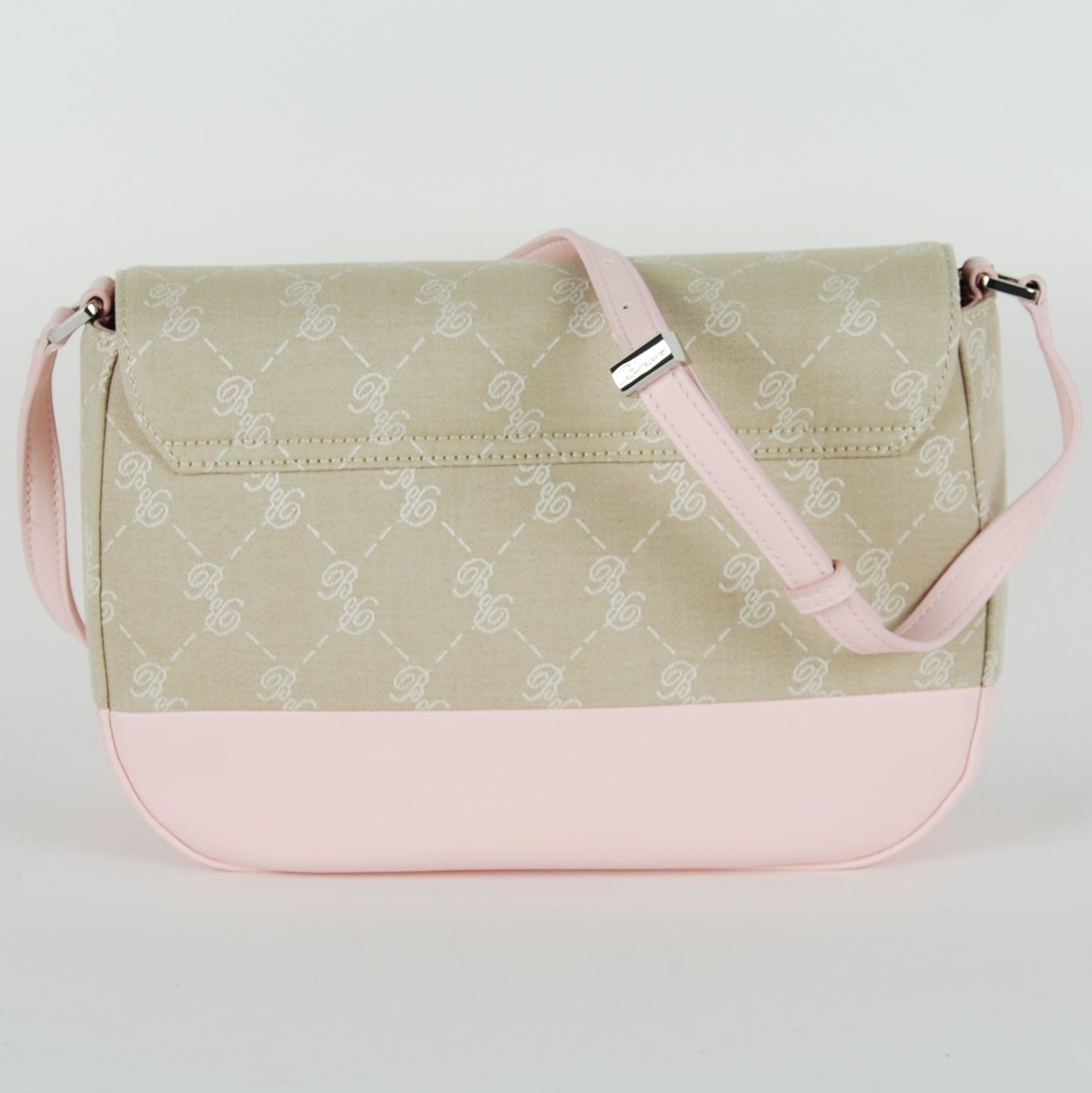 Pink Cotton Women Crossbody Bag