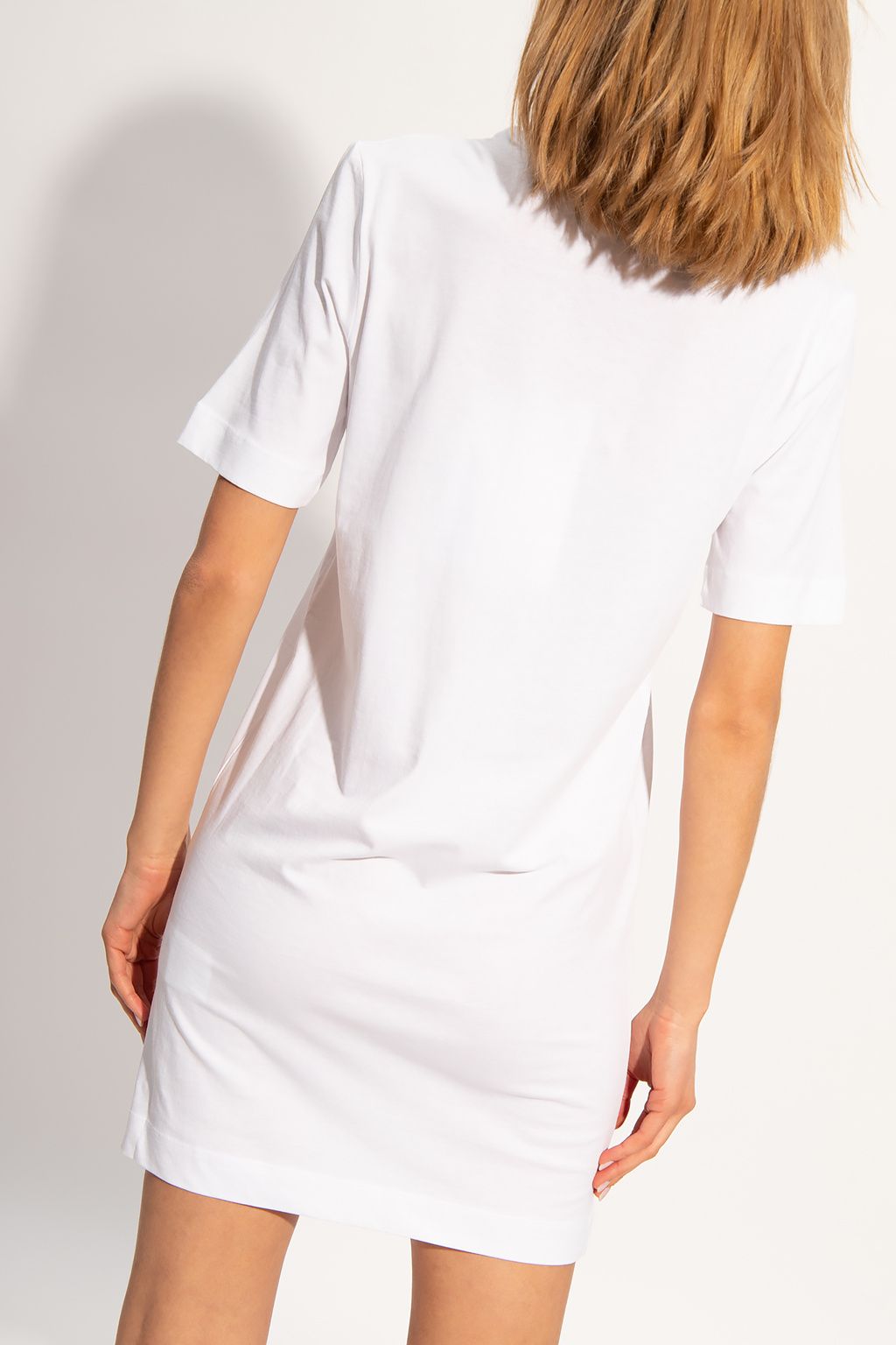 White Cotton Women Dress