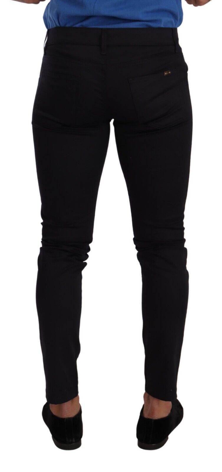 Sleek Dark Blue Slim Fit Skinny Jeans