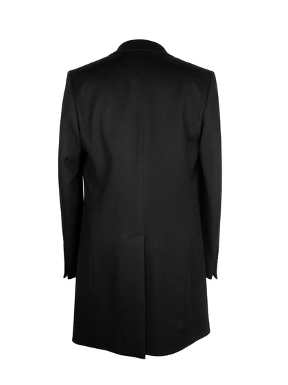 Black Wool Men Jacket