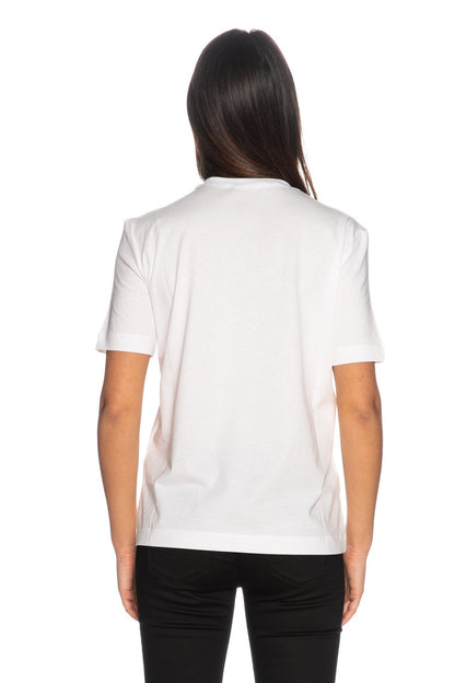 White Cotton Women Top