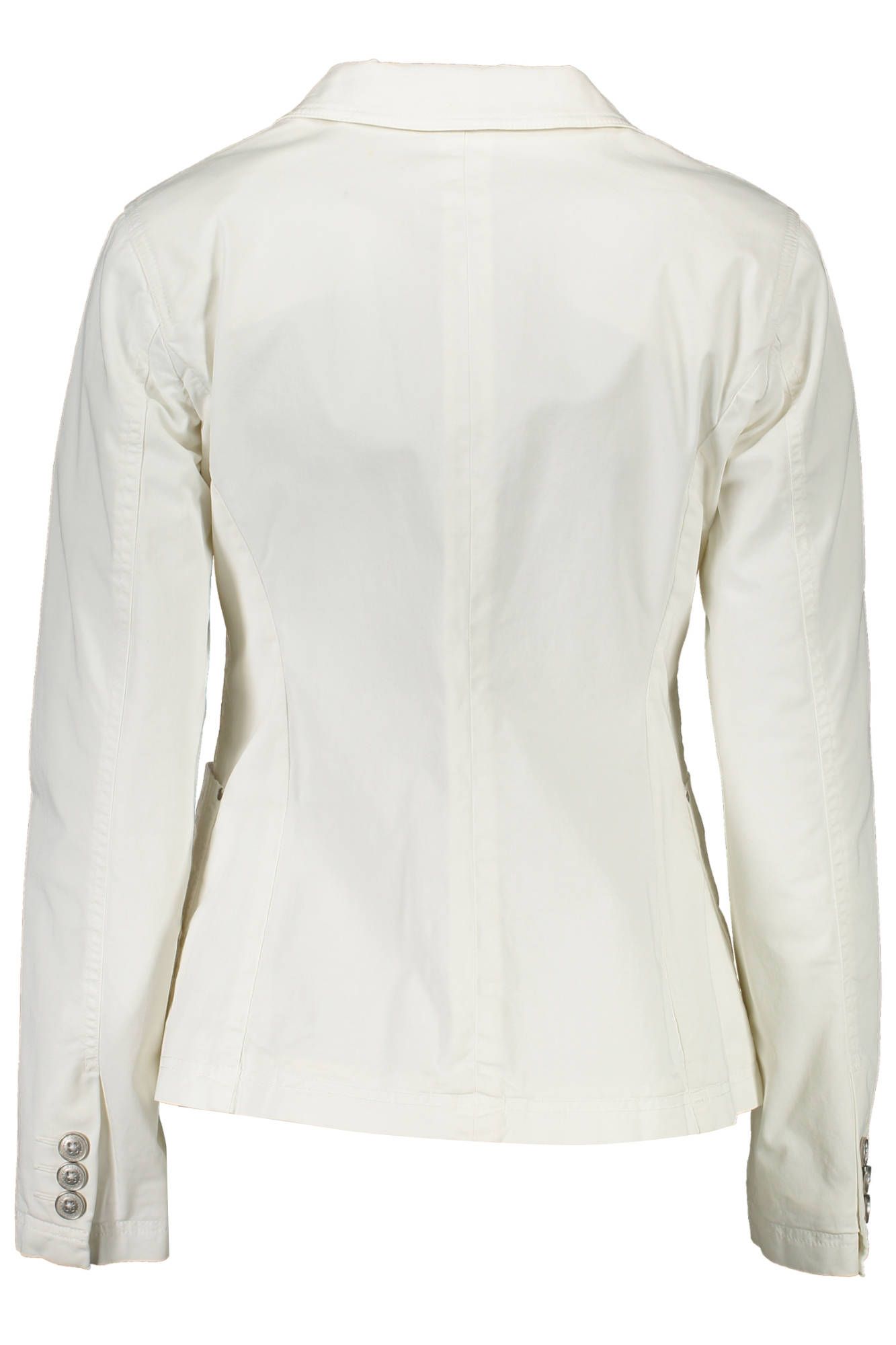 White Cotton Women Jacket