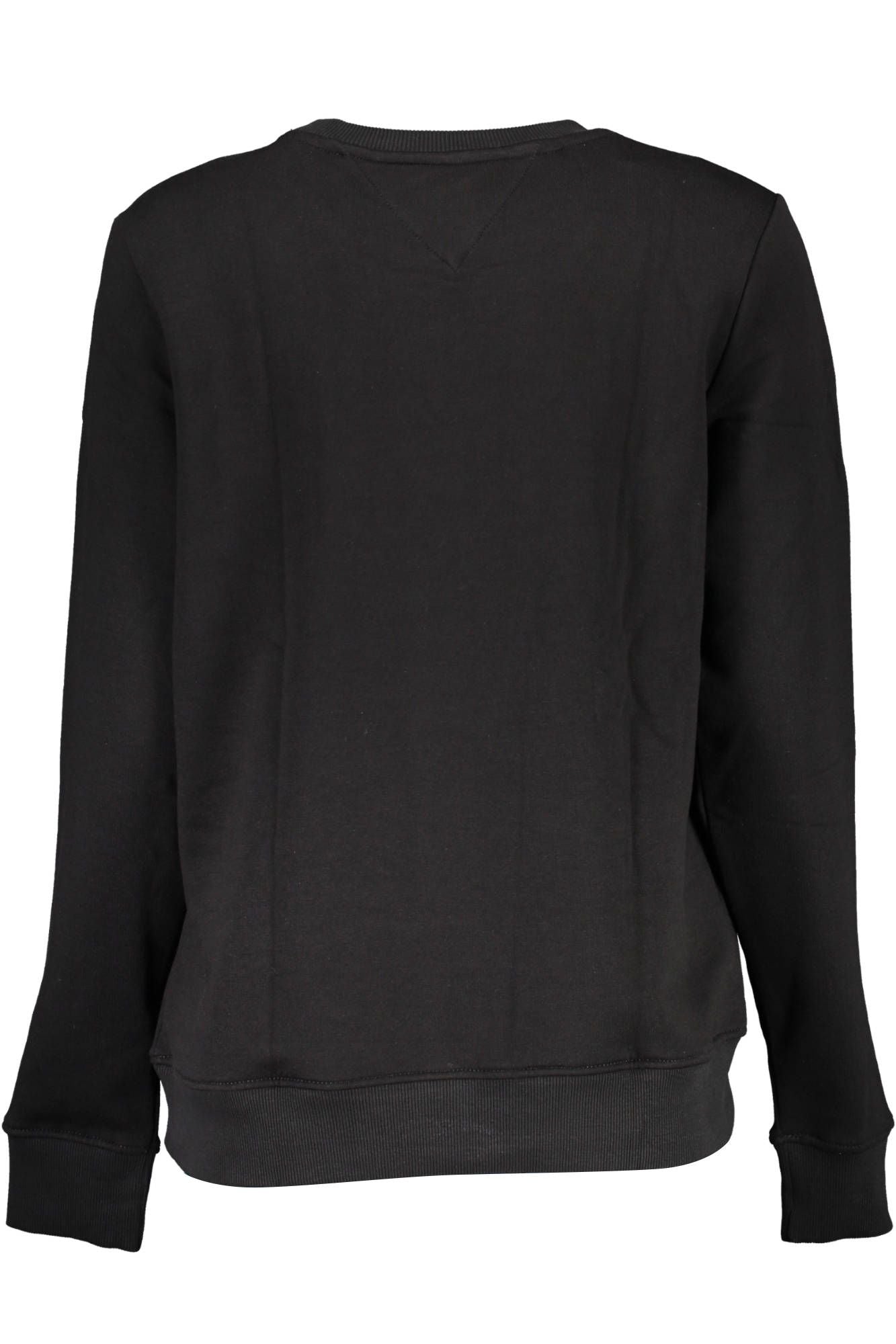 Black Cotton Women Sweater