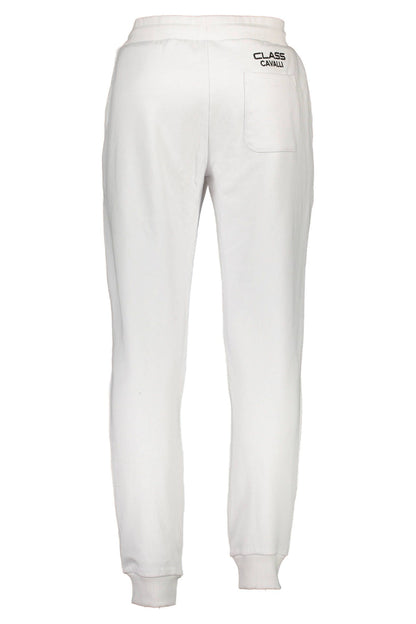 White Cotton Men's Sport Trouser