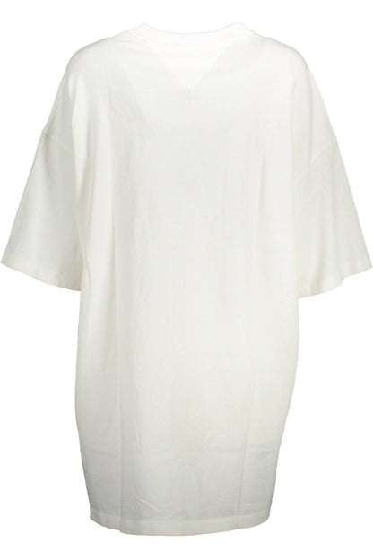 White Cotton Women Dress