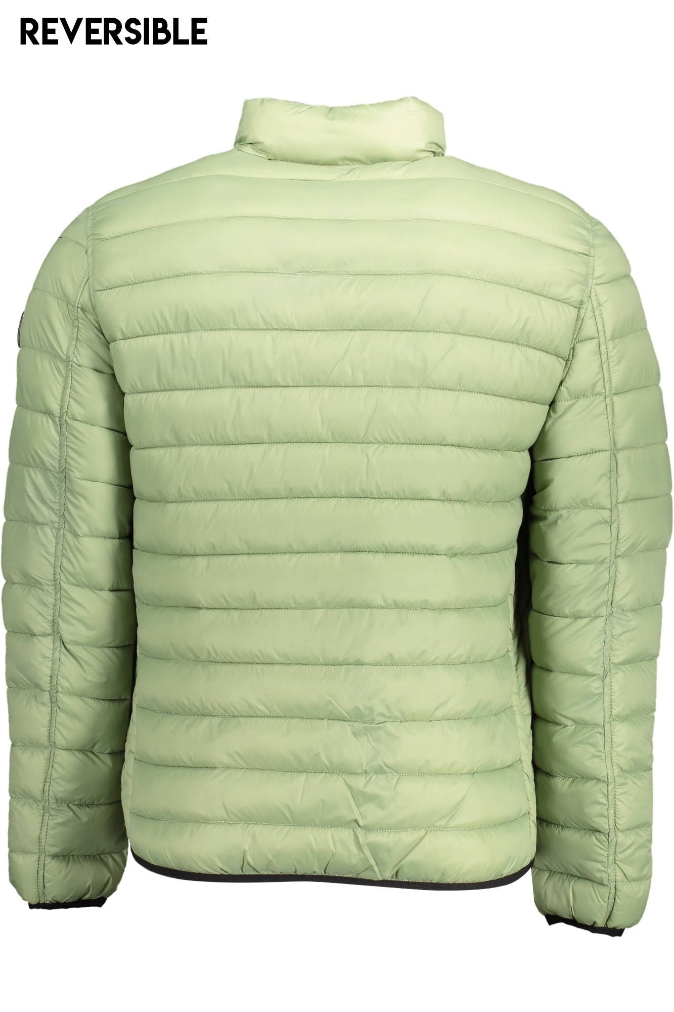 Green Nylon Men Jacket