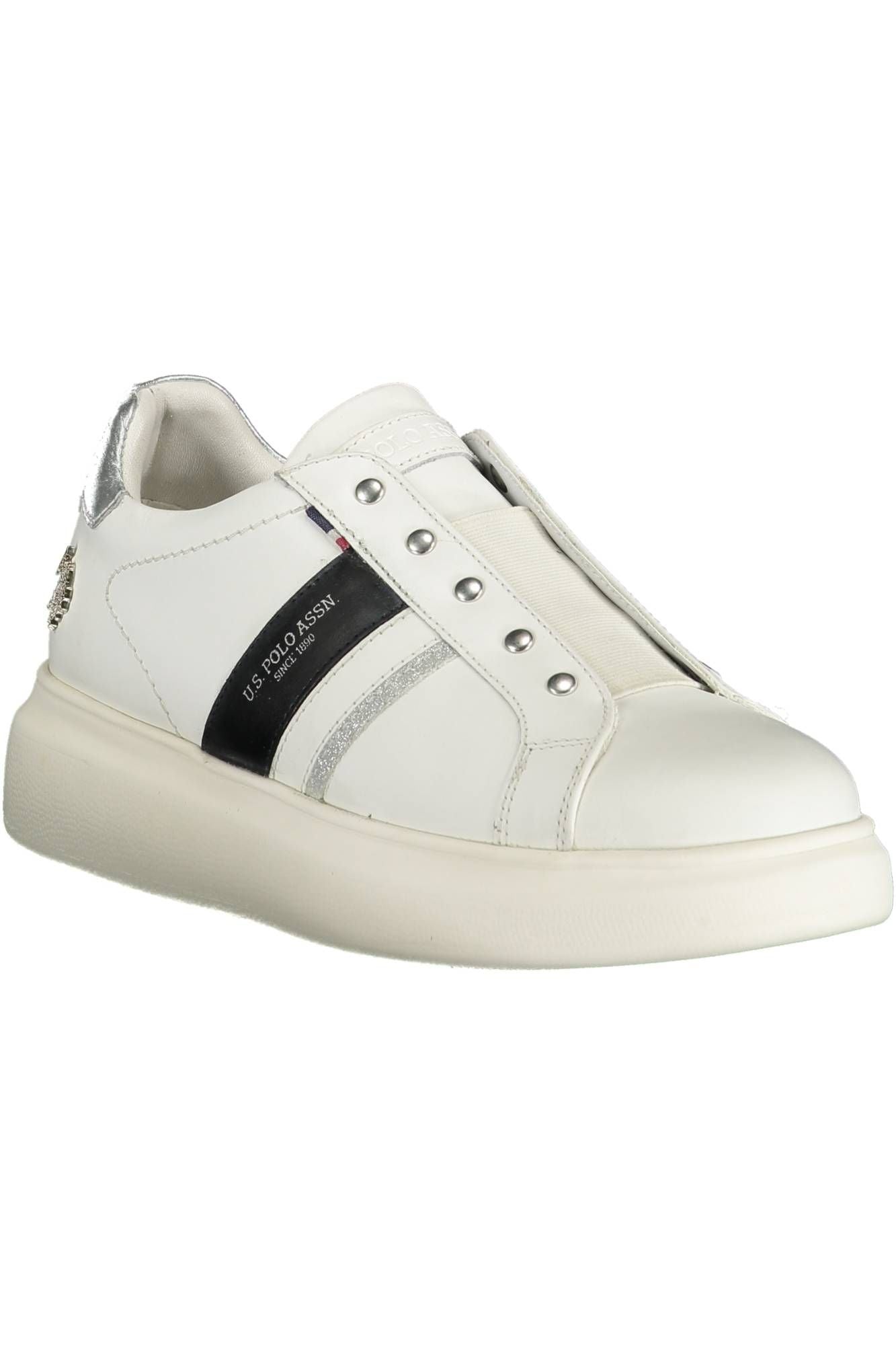 White Leather Women Sneaker