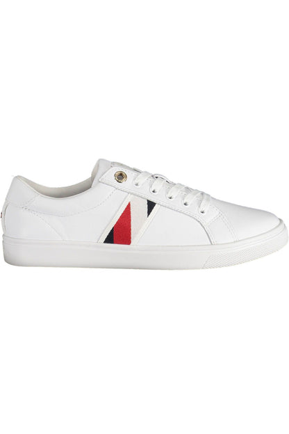 White Leather Women Sneaker