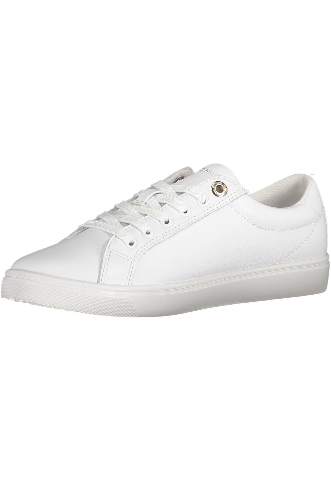 White Leather Women Sneaker