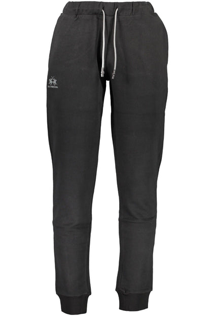 Black Cotton Men Pant