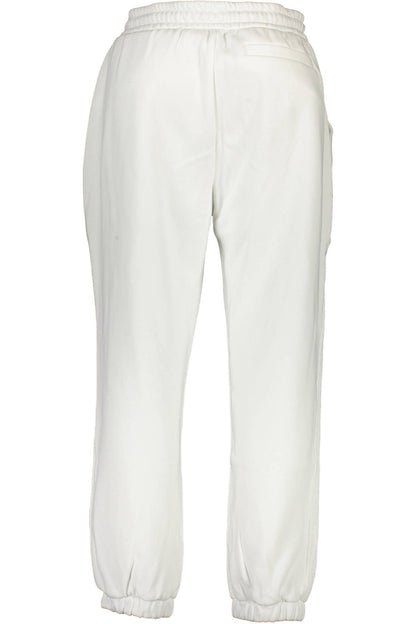 White Cotton Men Pants