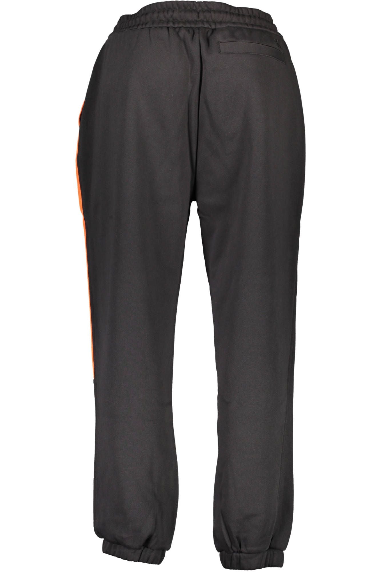 Black Cotton Men Trousers