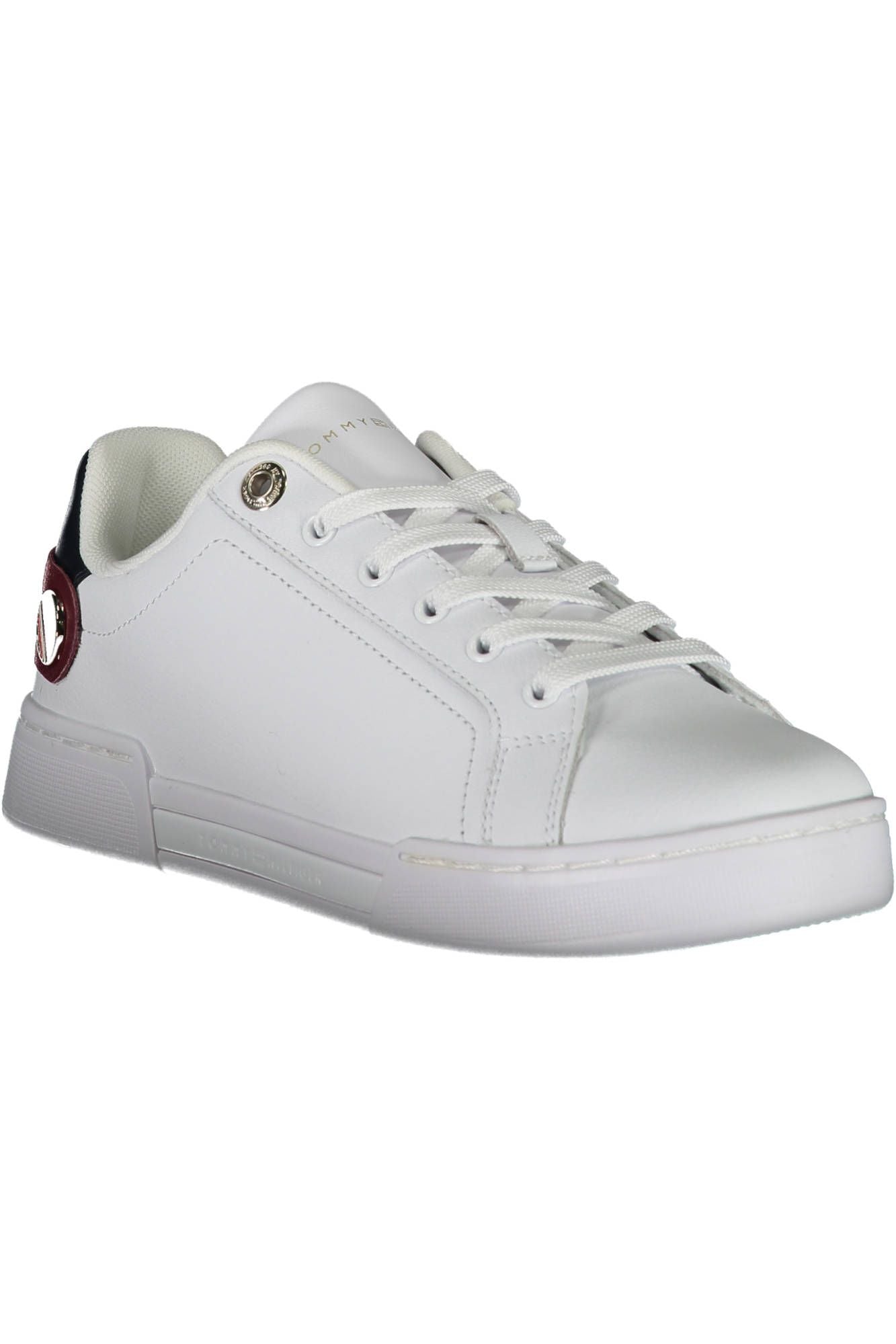 White Polyethylene Women Sneaker