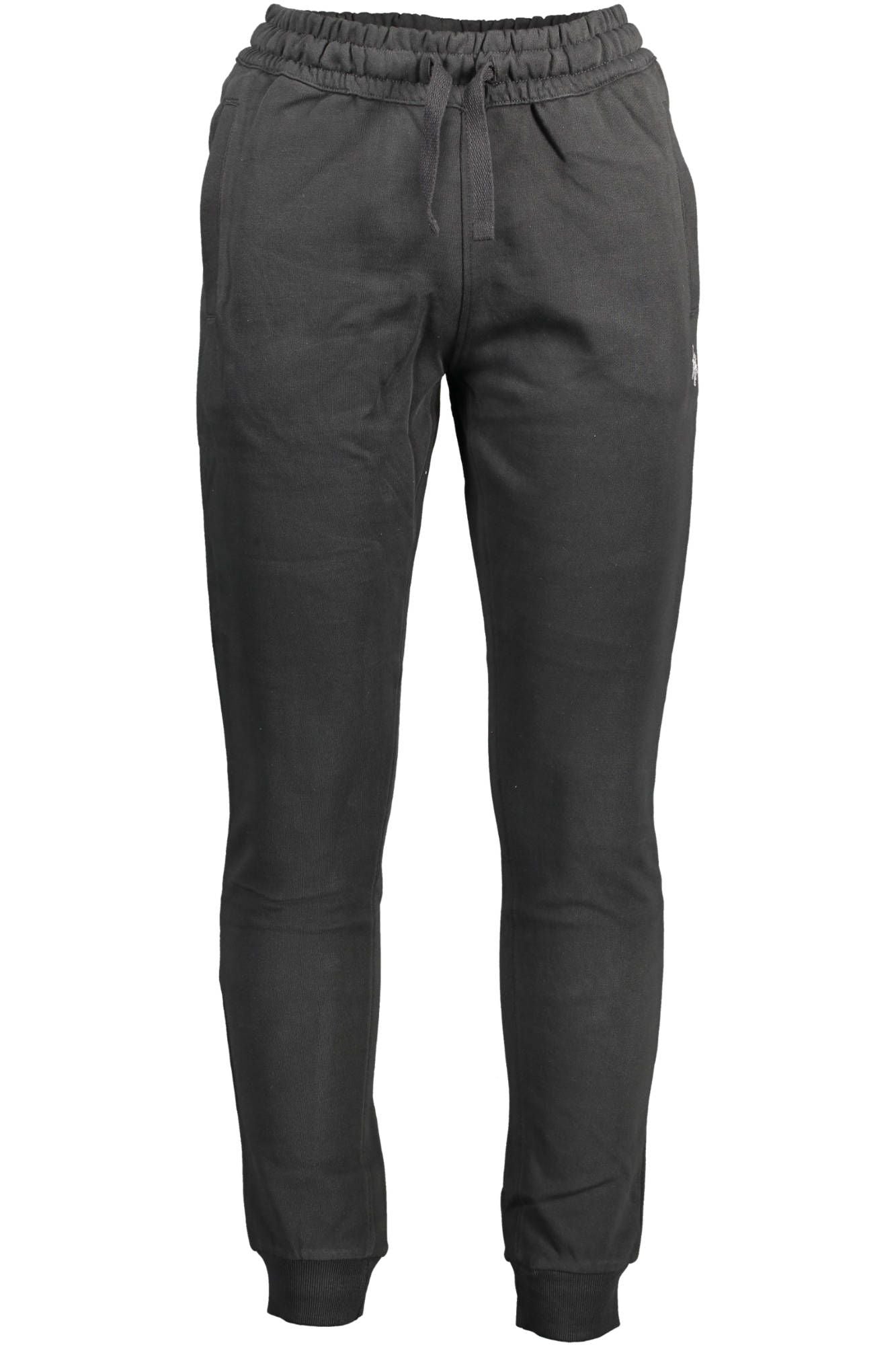 Black Cotton Men Pant