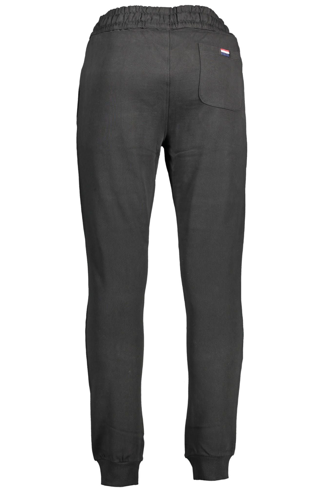 Black Cotton Men Pant