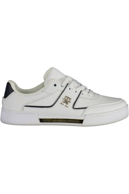 White Leather Women Sneaker