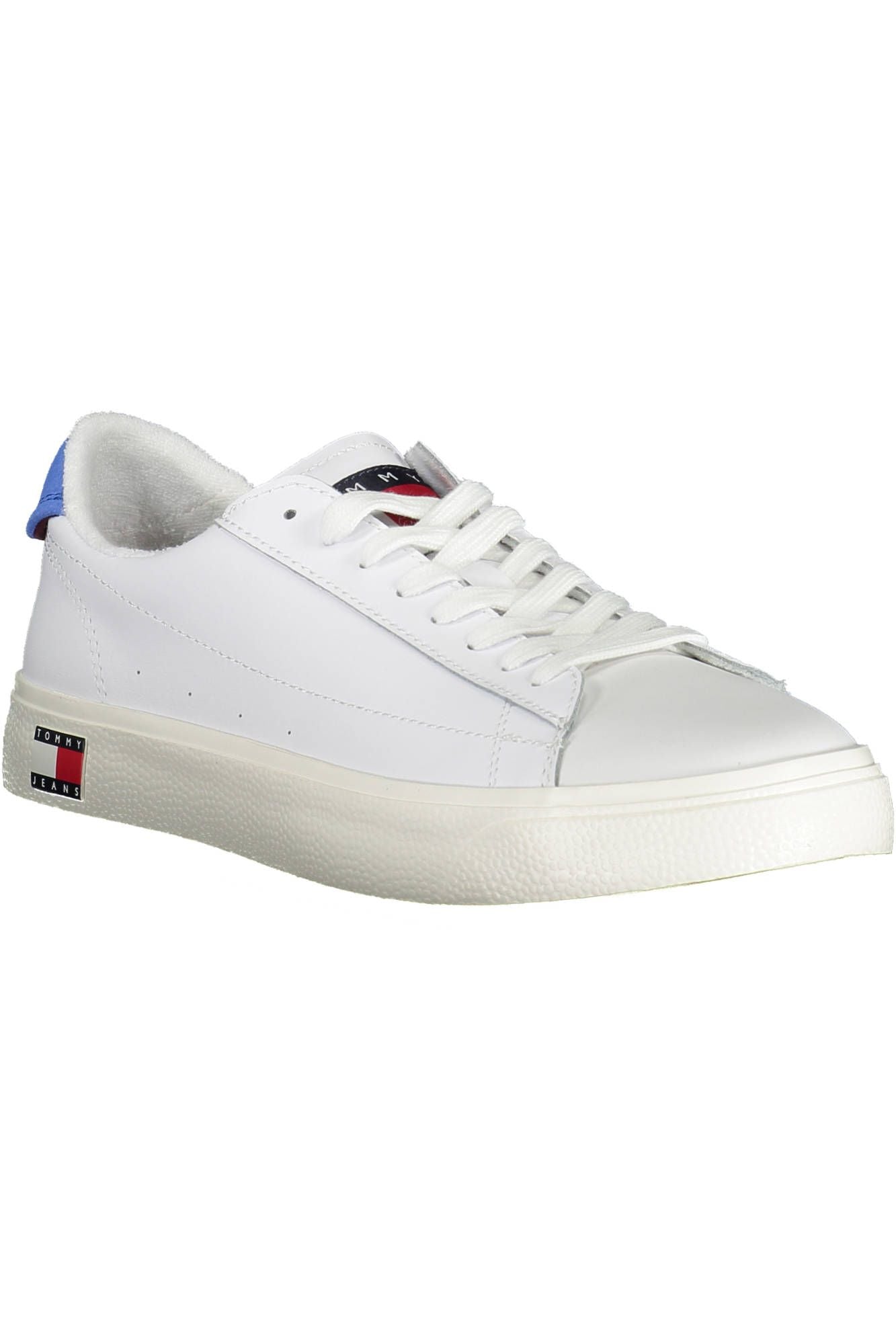 White Leather Mens Sneaker