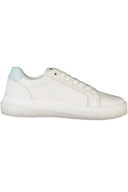 White Leather Women Sneaker