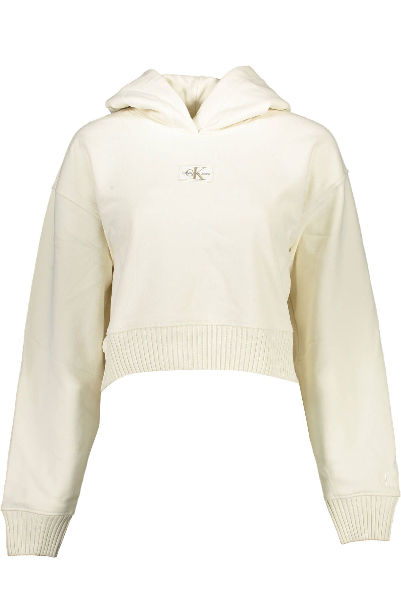 White Cotton Women Sweater