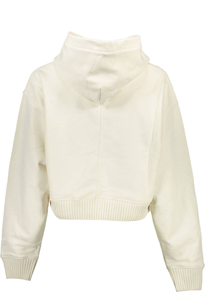 White Cotton Women Sweater