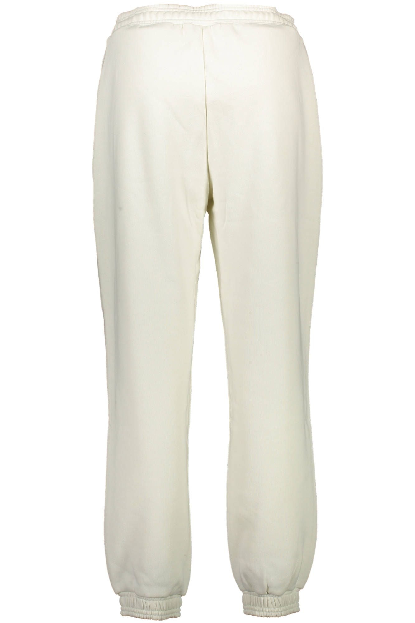 White Cotton Women Sports Trouser