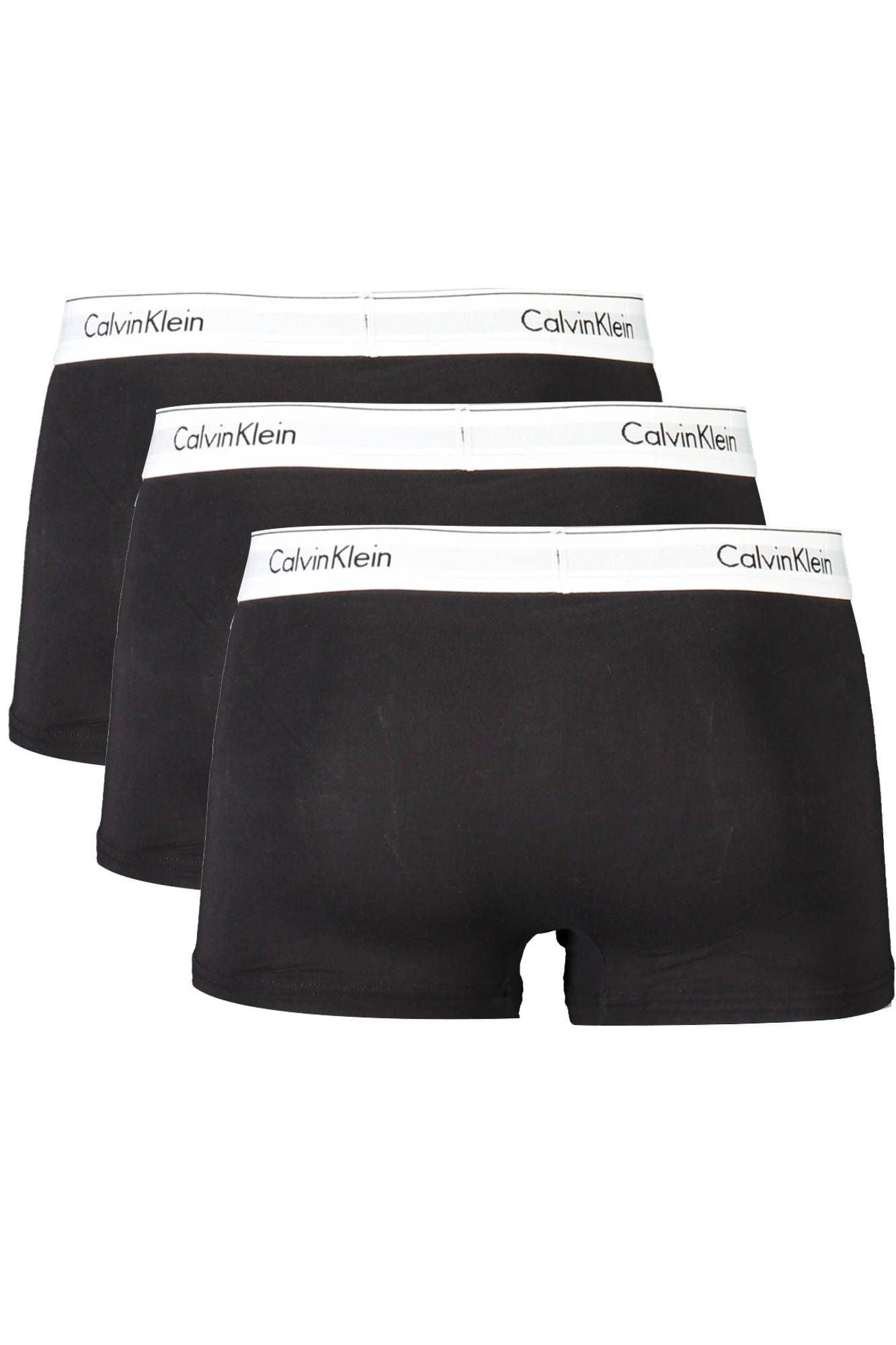 Black Cotton Men Boxer