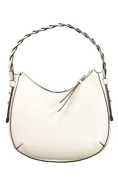 White PVC Women Handbag