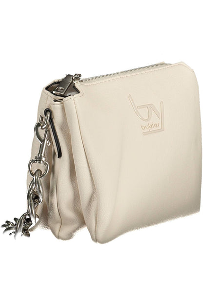 White Polyethylene Women Handbag