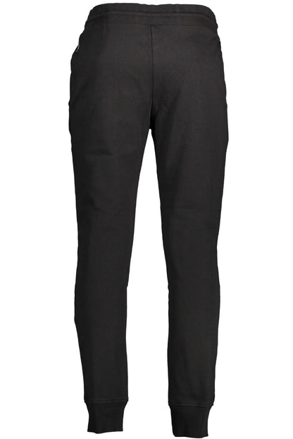 Black Cotton Men's Sport Trouser