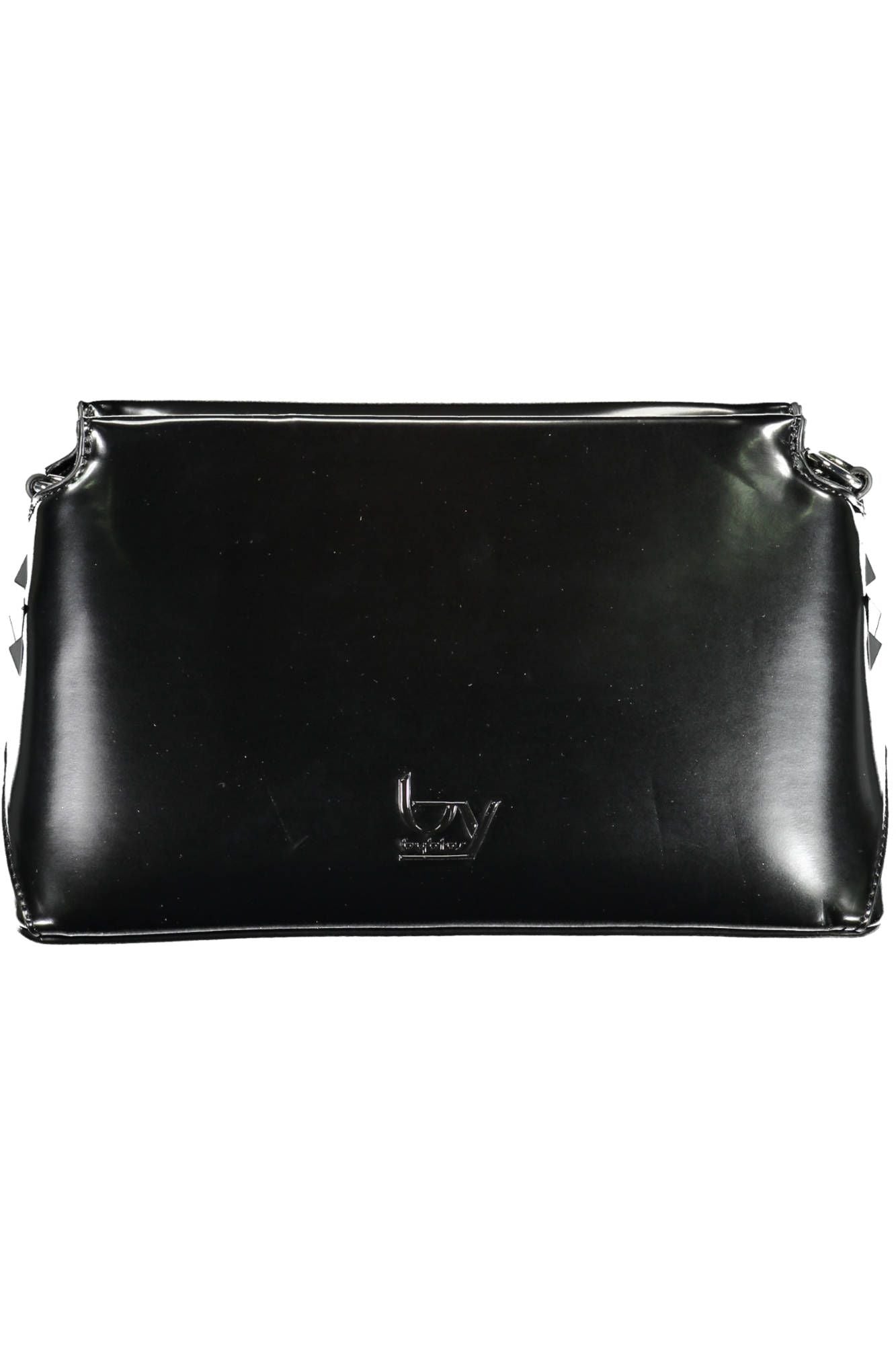 Black Polyethylene Women Handbag