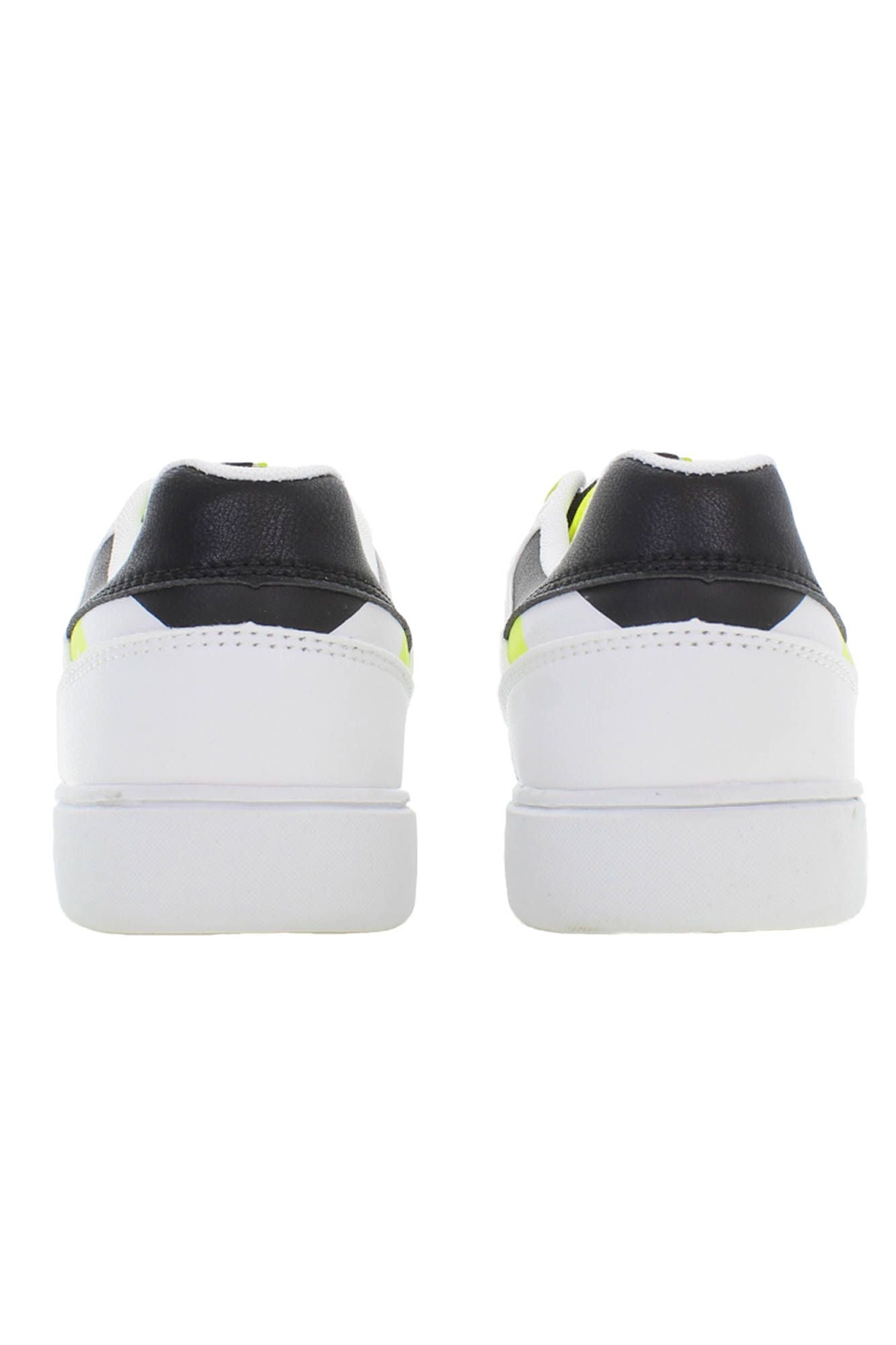 White Polyester Men Sneaker