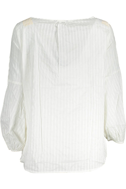 White Cotton Women Sweater