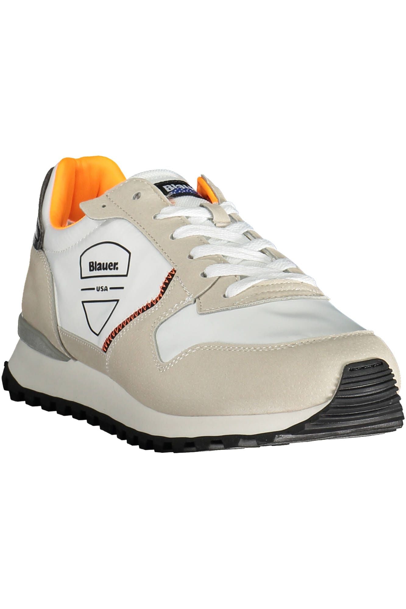 White Leather Mens Sneaker