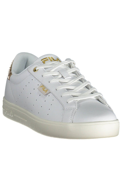 White Leather Women Sneaker