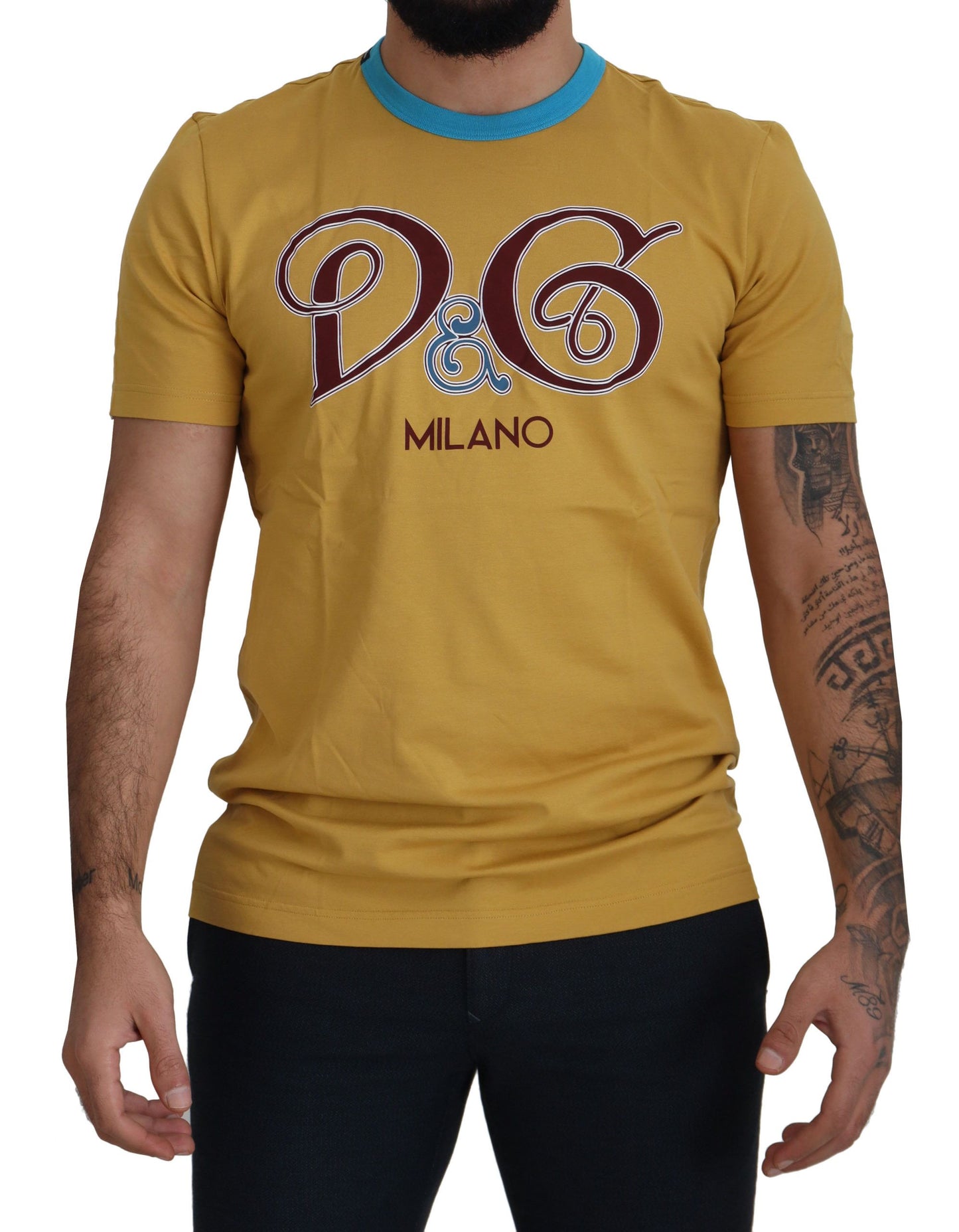 Sunny Milano Motif Crewneck Tee