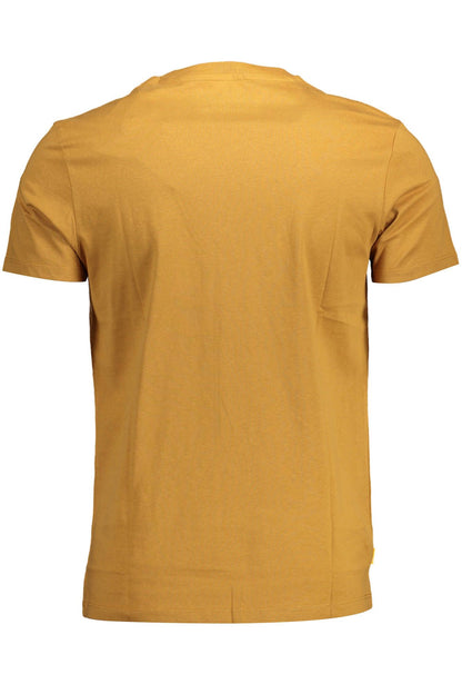 Brown Cotton Men TShirt