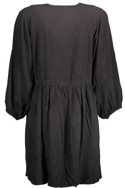 Black Viscose Women Dress