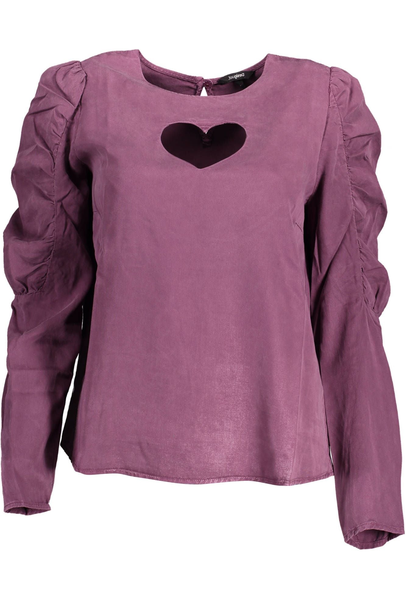 Purple Lyocell Women Shirt