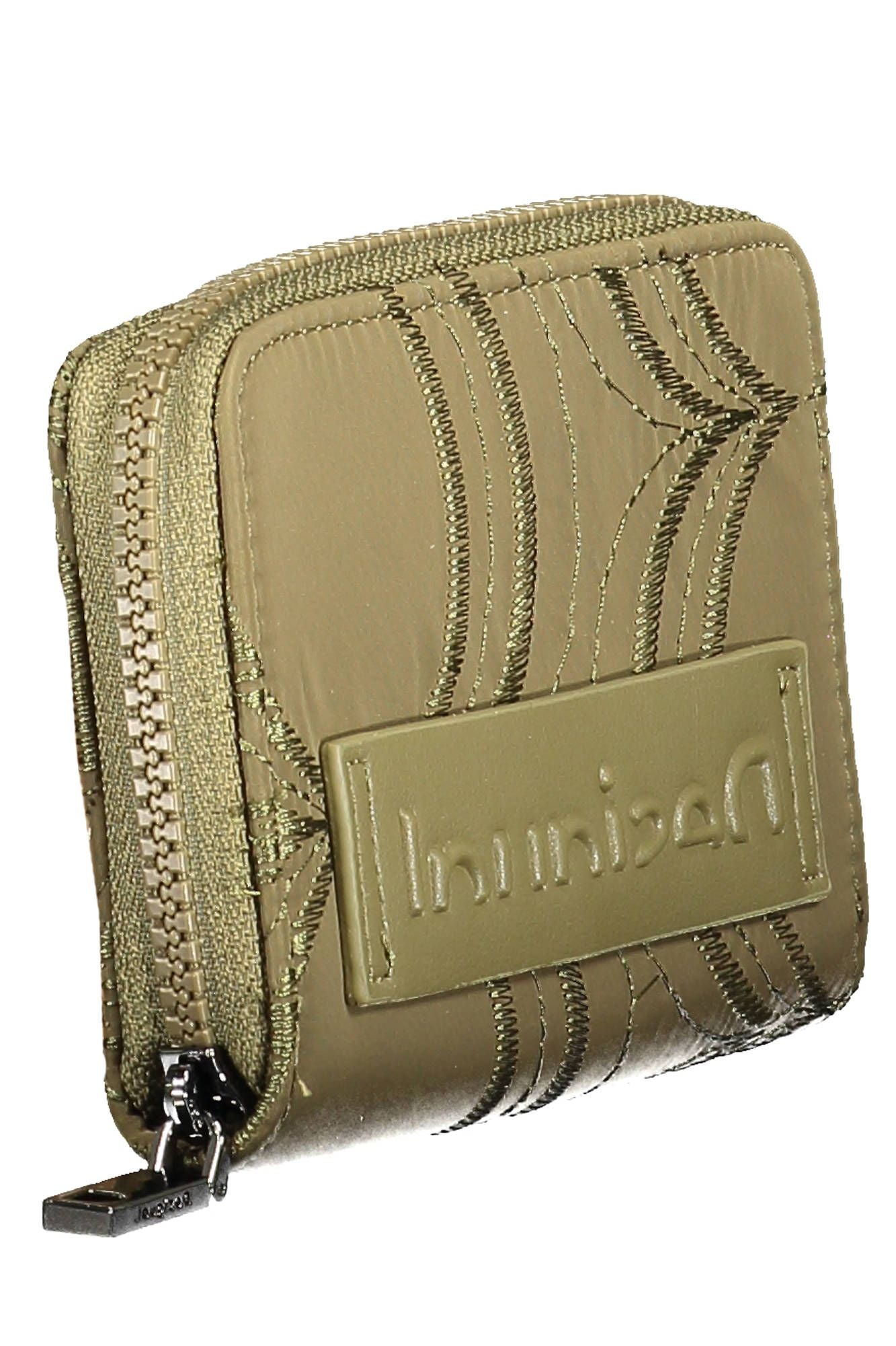 Green Polyester Women Wallet